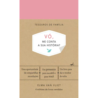 VÓ, ME CONTA A SUA HISTÓRIA? UM LIVRO PARA DAR E RECEBER DE VOLTA em Oferta na Shopee