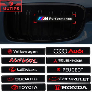 Luzes LED De Rede Média Do Carro Modificadas No Logotipo Da Corrida Diurna Decorativas De Meia Para