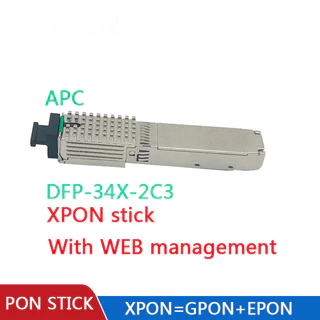 pon Stick XPON SFP ONU EPON GPON Com MAC PPPoE IPoE HGU SC Conector DDM Módulo De 1490/1330nm 1,25gbps 802,3ah