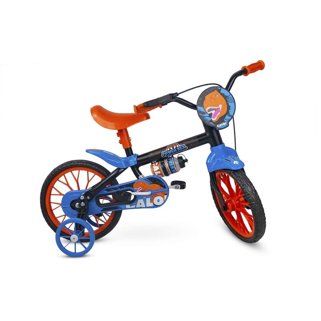 Bicicleta Infantil Masculina Power Rex Bike 3 a 5 Anos Aro 12 Caloi ...