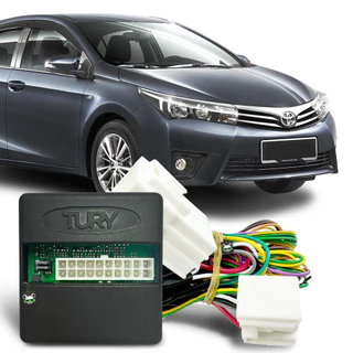 Módulo Vidro + Retrovisor TiltDown Corolla Altis 2015 a 2019