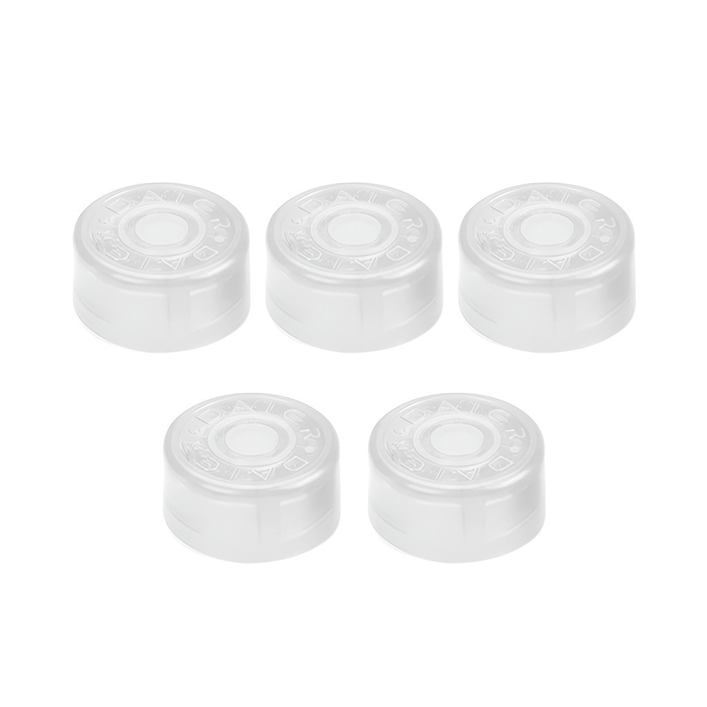 5 Protetores Botao Abs Footswitch Pedal Topper Transparente