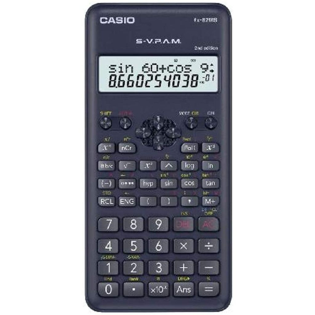 Calculadora Científica 240 Funções FX-82MS-2-S4-DH Casio - Preto
