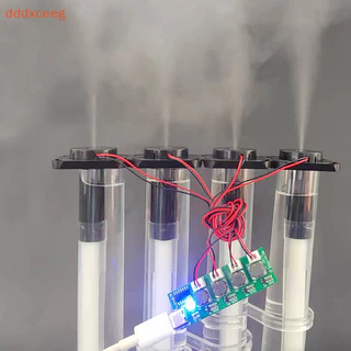 [Ddddxceeg] 4Pcs Módulo Umidificador De Quatro Umidificadores Atomização De Plástico Experimento De Bricolagem Ultra-Sônica Sem