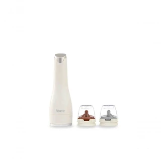 Moedor Elétrico Com 2 Recipientes Muse Finamill Creme