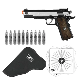 Pistola Airsoft 6mm 1911 Rossi Wingun Co2 10un Coldre