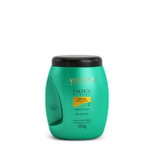 MASCARA CACHOS LOW E NO POO 500G PROFISSIONAL TRANSIÇÃO CAPILAR CABELOS CACHEADOS CRESPOS - ANEETHUN