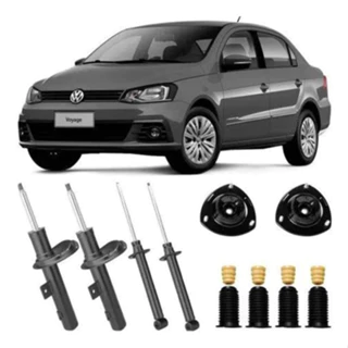 Kit Amortecedor Dianteiro Traseiro Batente Coxim Gol Voyage em Oferta na Shopee
