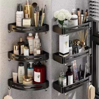 KIT 2 Suporte De Shampoo Prateleiras De Banheiro Sem Furo Premium Top