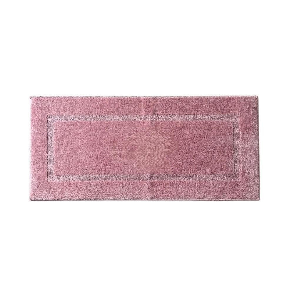 Tapete Comfort 45x100cm Rosa Base Antiderrapante Corttex | Shopee Brasil