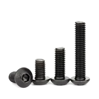 Parafuso Allen Cabeça Abaulada M6 X 35 C/ 10 Unidades