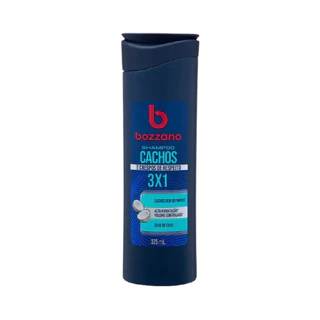 Shampoo Cachos Crespos Masculino Hidratante Bozzano 325Ml