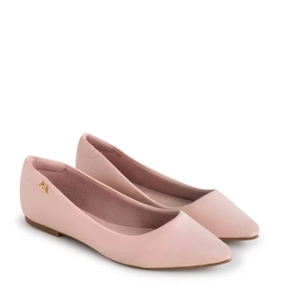 Sapatilha Napa Nude Rose / Ouro Com Bico Fino 100070.01_3