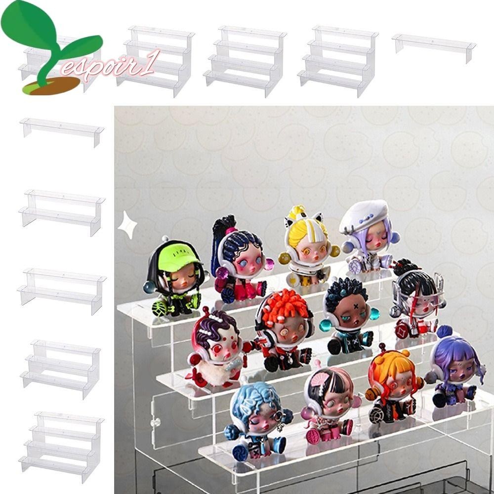 ESPOIR Caixa Expositor , Escada Acrílica Popmart Bonecas Rack De