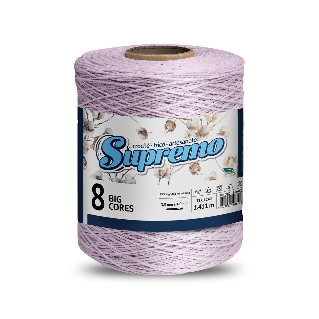 BARBANTE SUPREMO BIG CORES N° 8 - 1,8KG | Shopee Brasil