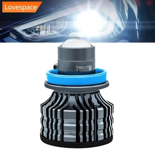 LS-STORE 1Pc Carro H7 H11 H8 H9 9005 HB3 9006 HB4 Led Lâmpada De Nevoeiro Lente CSP 6000K Turbo Branca Para 12V 24V G4W7