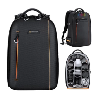 K & F CONCEPT Mochila Para Câmera À Prova D'água De 18L De Grande Capacidade Com Compartimento Laptop De 14,1 Polegadas Porta Tripé Mulher Homens Photogr Came-514