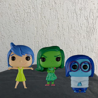 Boneco Colecionavel Funko DIVERTIDAMENTE 2 INSIDE OUT Figura Decorativa Action Figure Colecionaveis Impressao 3d