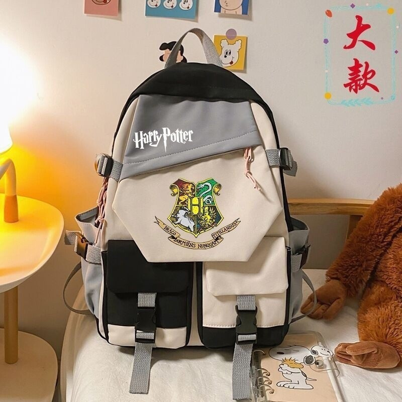 Mochila Escolar Harry Potter Mágica Hogwarts Oxford Mochila de