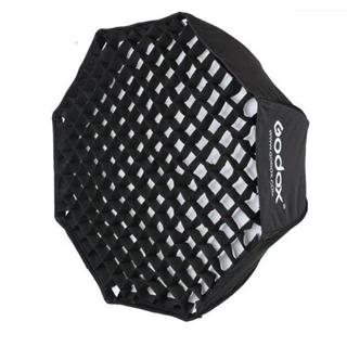 Octabox 120cm Godox com Grid Softbox Sombrinha Guarda Chuva