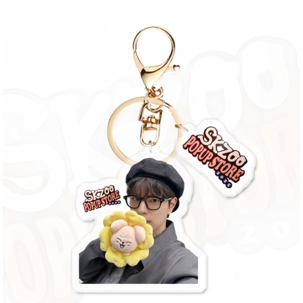 Stray Kids SKZOO Álbum Gigante Chaveiro Acrílico Acessório Bang