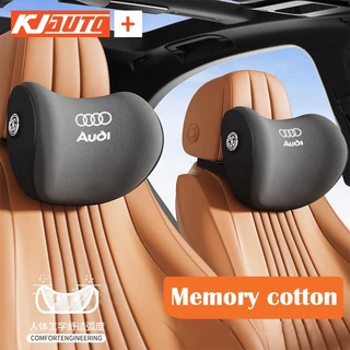 【 Ergonomics 】 Audi Memória Algodão Para O Encosto De Cabeça Do Assento Carro Acessórios Decoração De Carros A1 A2 A3 A4 A5 A6 A7 A8 S3 S4 S5 S6 S7 S8