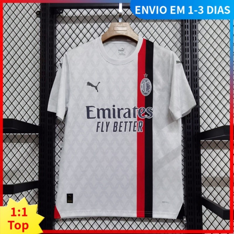 Camisola de futebol 23-24 II ML Time Homem AC milan camisa de futebol