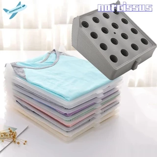 NARCC Dressbook , Organizador De Camisas De Armazenamento Empilháveis Em Plástico Rack T Shirt Organizer