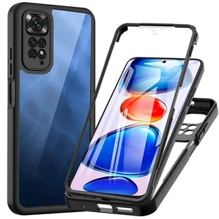 Para Xiaomi Redmi Note 13 Pro Plus 12 11 12s 10 10S 9 9S 360 Protetor De Tela De Corpo Inteiro Capa Do Telefone À Prova De Choque