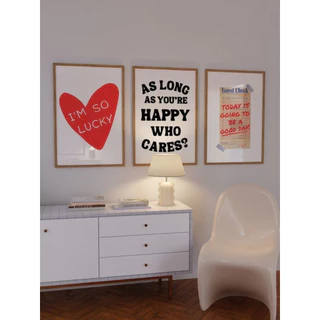 Kit 3 Quadros Decorativos Hoje Vai Ser Um Bom Dia