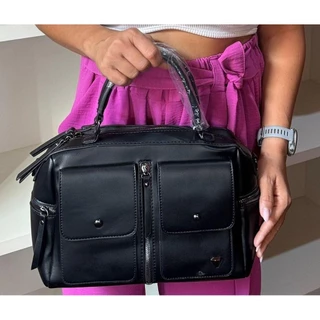 Bolsa Tote Feminina Transversal e de Mão Maleta Reforçada Lançamento Varias Cores Promoção