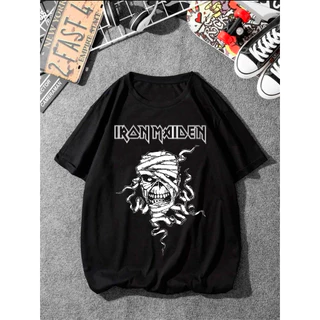 Camiseta Iron Maiden Zumbi 
 Qualidade 100% Algodão Streetwear Temos Plus Size Envio Rápido