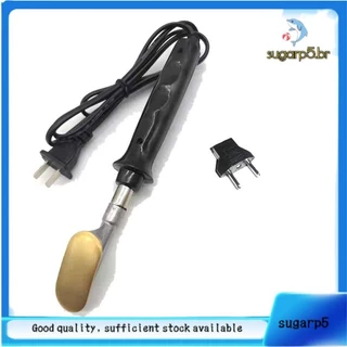 [Estoque Pronto] Ferro De Solda Elétrico Com Ponta Plana De Cabo Plástico Para Reparo De Pára-Choques De Carro Ferramentas Manual EU Plug