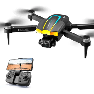 Drone Xt105 Mini Pro Brushless 2 Baterias Camera Full Hd Top