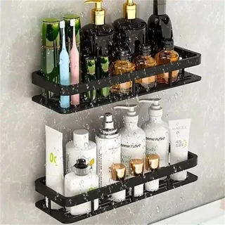 KIT 2 Suporte De shampoo Autocolante Para Banheiro Premium Top