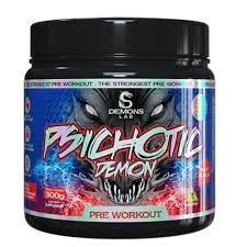 Pre Treino PSICHOTIC DEMON BLACK 300 G DEMONS LAB