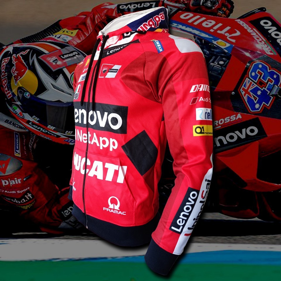 Jaqueta MotoGP Equipe Ducati Lenovo MG0012 Jack Edition