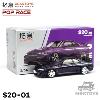 XCarToys x Corrida Pop 1 : 64 GT-R NISMO 400R Modelo De Carro Diecast