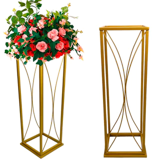 2 Un Coluna Quadrada Vaso Para Flores Igreja Festa Decorar