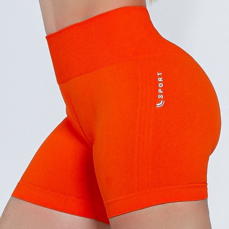 Short Feminino Lupo Sem Costura Com Silicone no Cós Original 