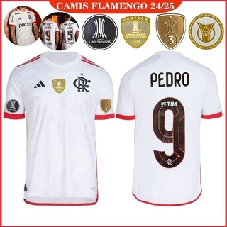 24/25 nova camisa dos homens longe fãs versão camisa branca de futebol