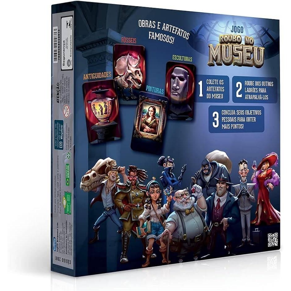 Jogo Roubo No Museu - Toyster 002981 | Shopee Brasil