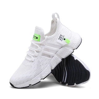 Tênis Masculino De Corrida Leve Sapatos Elásticos Malha Respirável Verão Casal 2023 Tamanho36-46