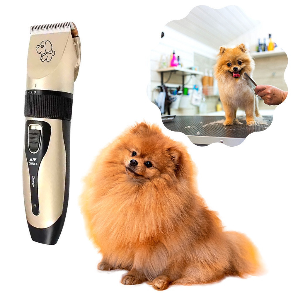 Máquina Para Tosar Cães e Gatos Silenciosa Sem Ruídos Bivolt Tosa Pet -OFICIAL