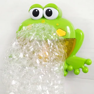 Bubble Crab Frog Baby Bath Bath Toy Electric Music Fun Toddler Bath Bubble Making Bathtub Soap Machine Crianças Bathroom Toys