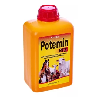 Potemin B12 Suplemento Vitaminico e Mineral 1 Litro
