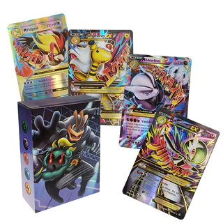 60Pcs/Box Englis Pokemon Trainer Cartões De Energia Anime GX TAG Booster Brilhante Jogo De Comerciais Para Crianças Colecionáveis