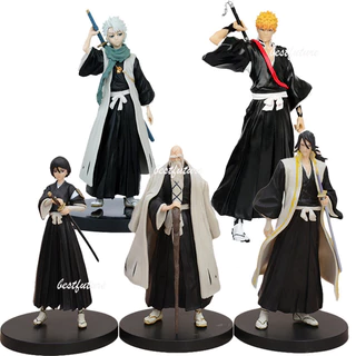 Figura De Ação BLEACH Kurosaki Ichigo Kuchiki Rukia Hitsugaya Toushirou Boneca De Brinquedos Modelo