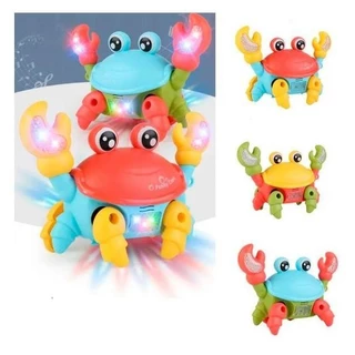 Brinquedo Caranguejo Fujão Musical Som Luz E Movimento/WJ127 em Oferta na Shopee