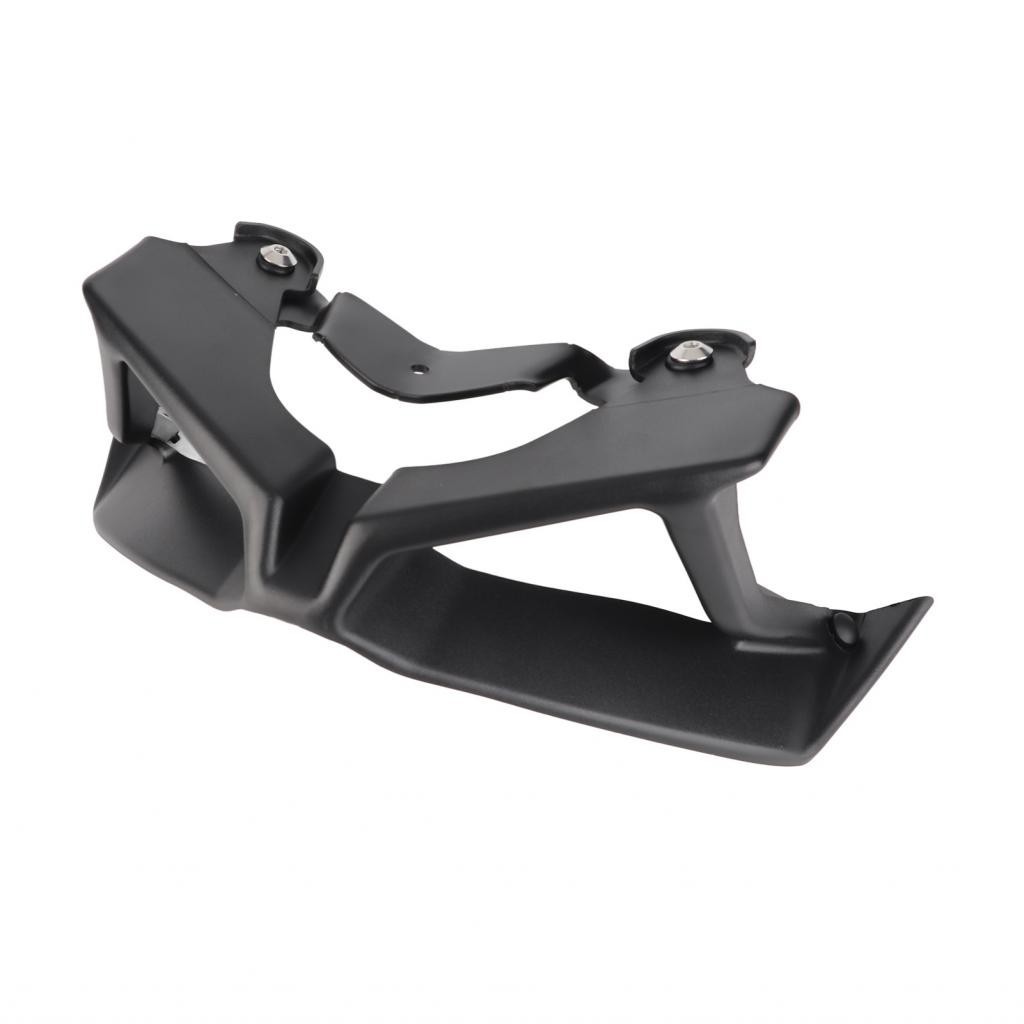 Spoiler Anteriore Aerodinamico Nero Per Yamaha MT-09 2017-2020, In ABS E Ferro, Migliora Stabilità E Look Sportivo